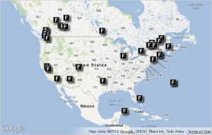 Fairmont Hotels and Resorts Locations in North America